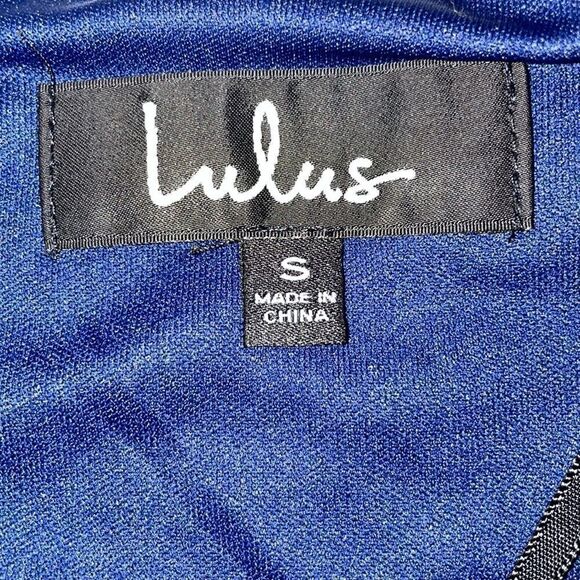 Lulu's lace blue dress, Size Small - Picture 4 of 4